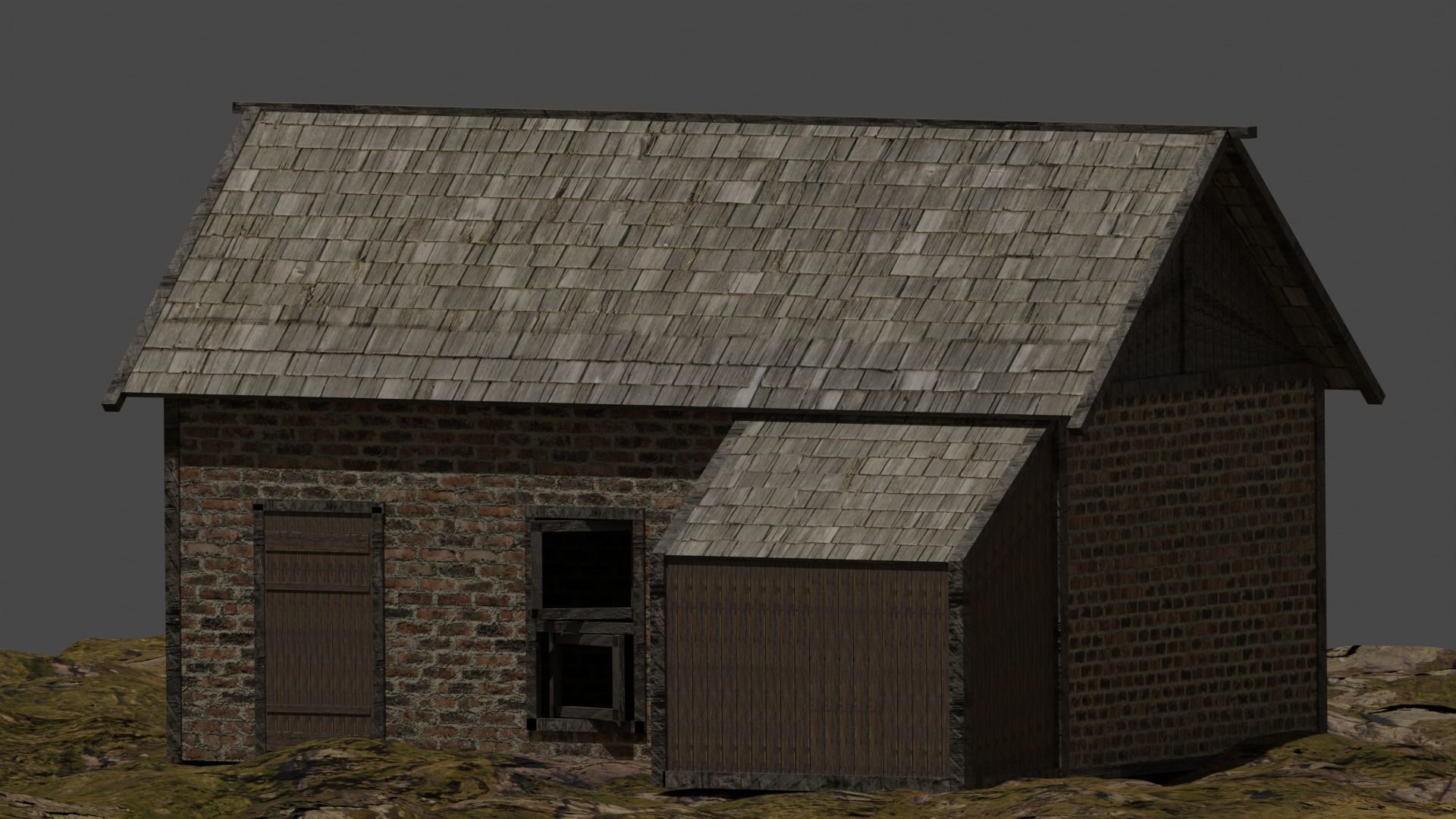 medieval house2 3D model_2