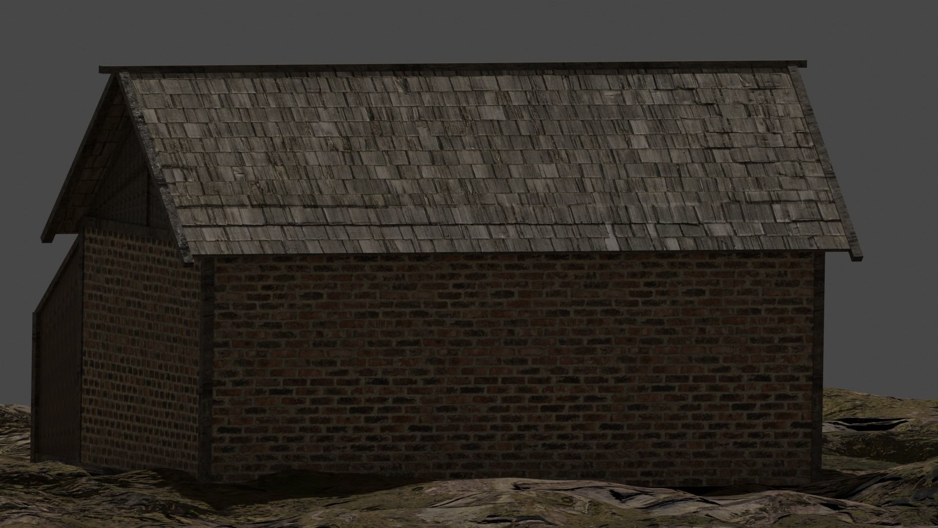 medieval house2 3D model_3