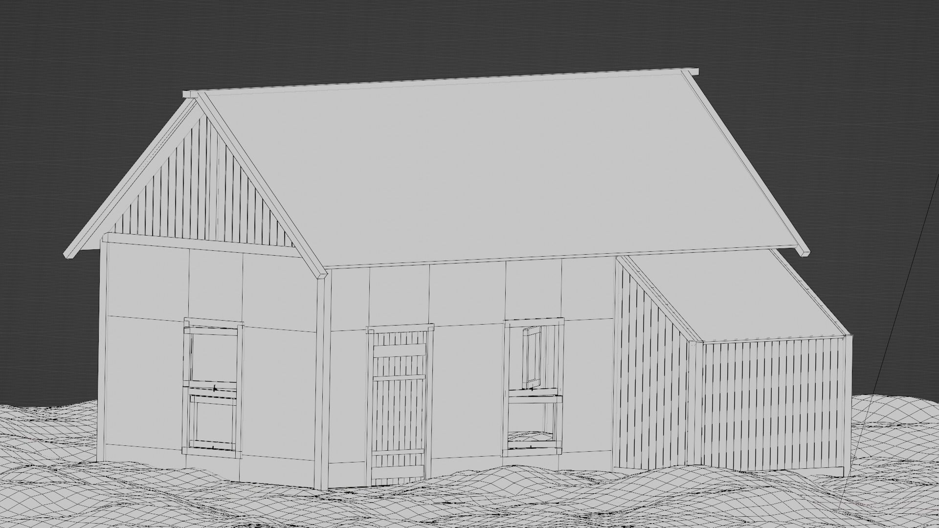 medieval house2 3D model_6