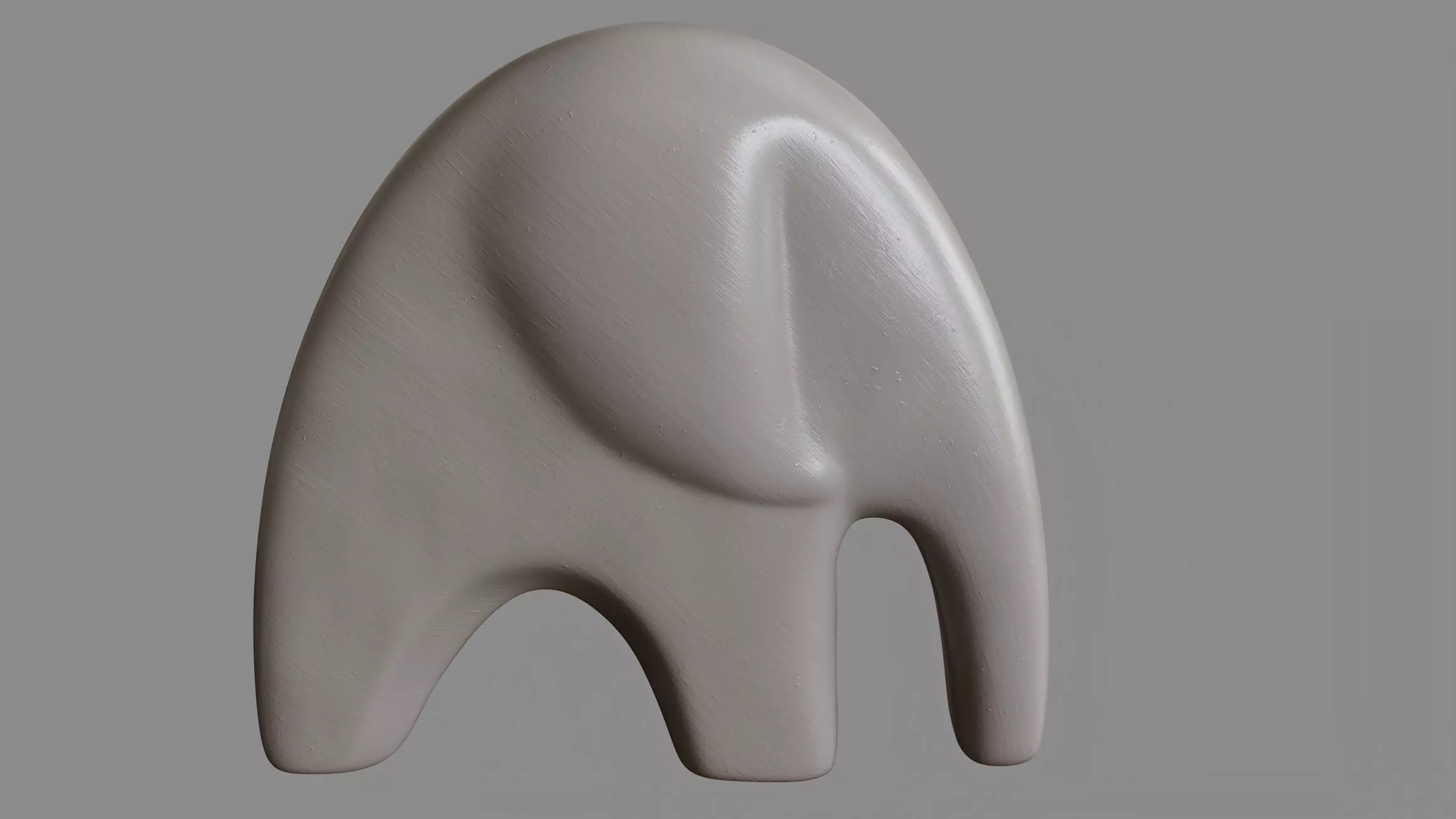 Decorative Elephant Figurine 3D model_0