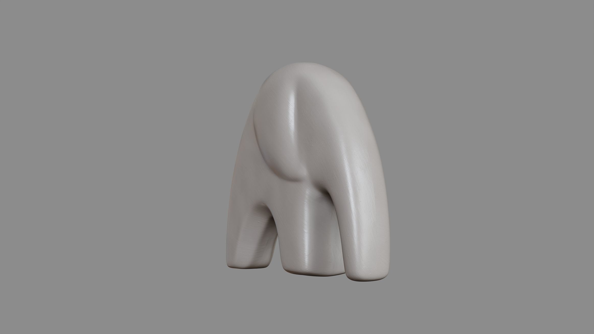 Decorative Elephant Figurine 3D model_3