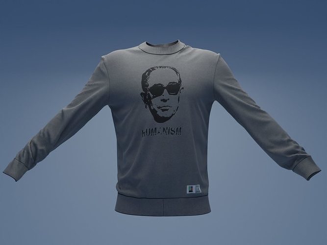 UNDERCOVER  HUMANISM  Sweatshirt 3D model