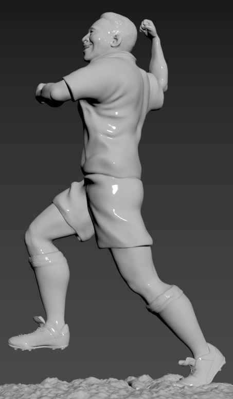 Pele  Comemorando gol 3D print model_3