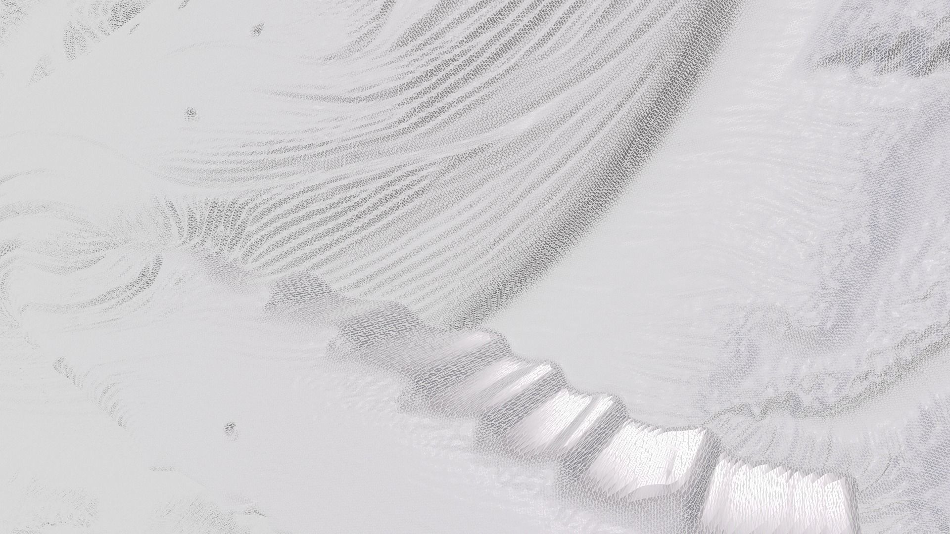 Blue Whale 1 basrelief for 3D printing 3D print model_6