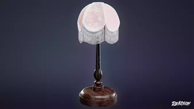 ATTIC - Lamp 01 - LOW POLY