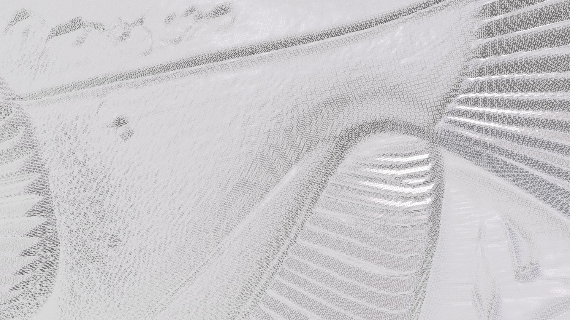 Flounder Fish 1 basrelief for 3D printing 3D print model_6