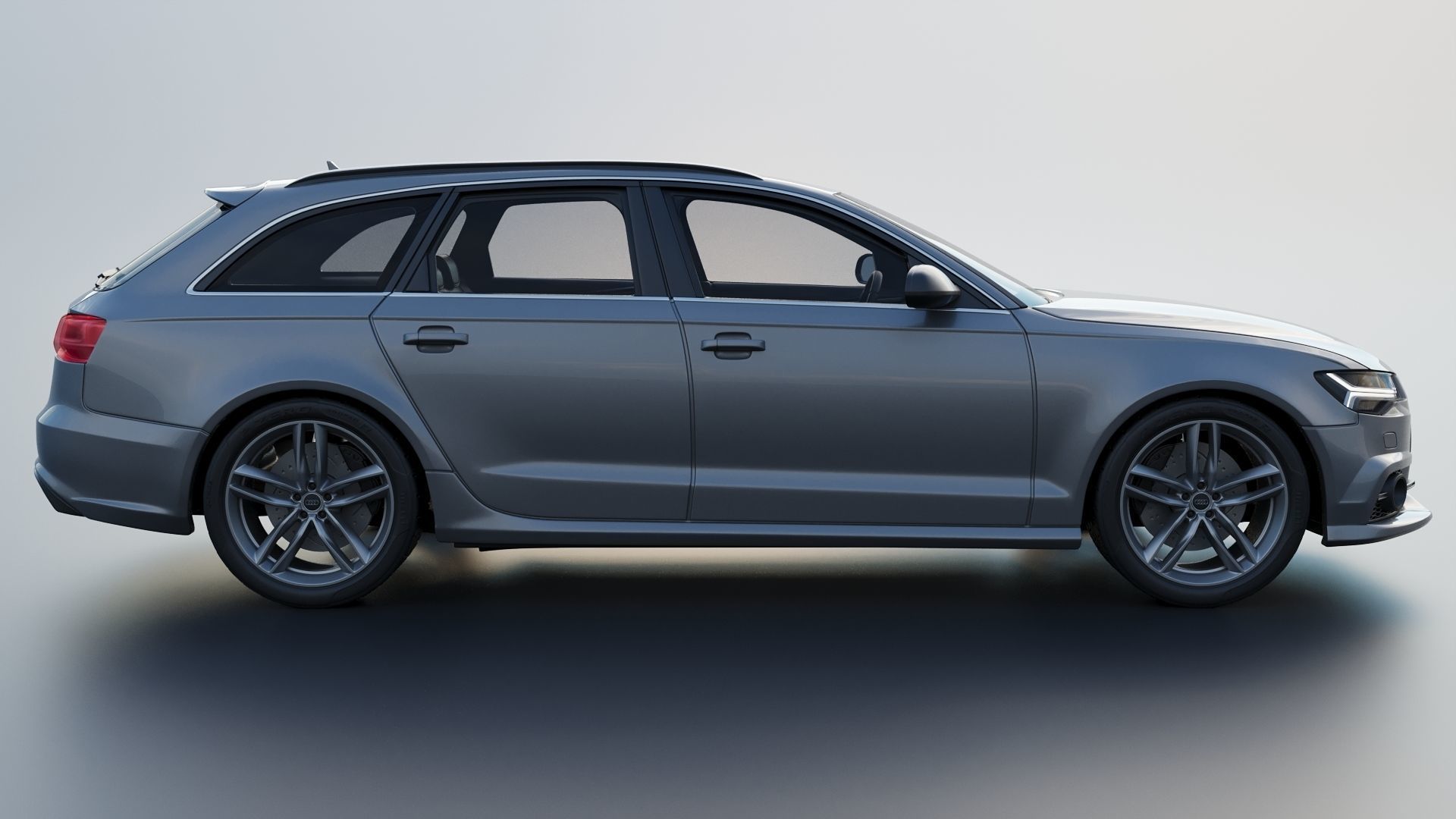 Audi S6 Avant 2016 3D print model_8