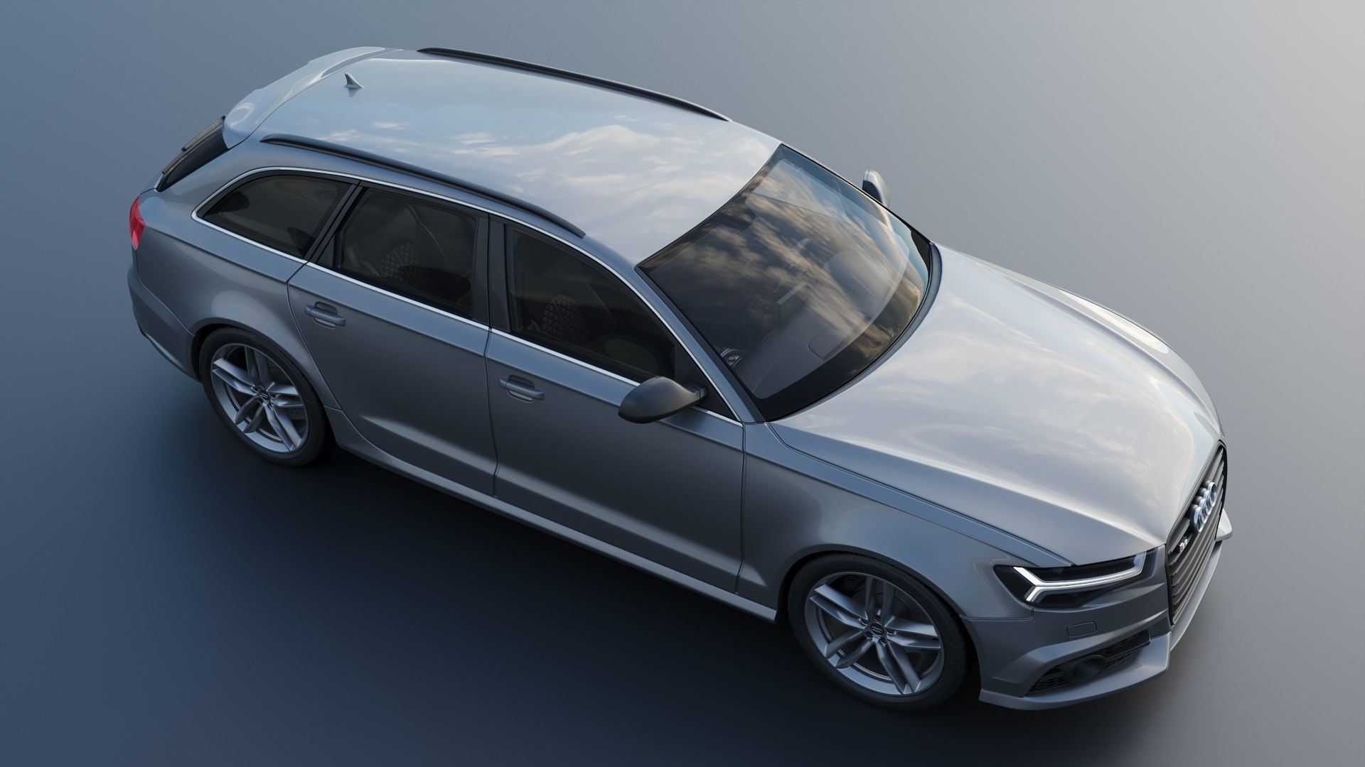 Audi S6 Avant 2016 3D print model_12