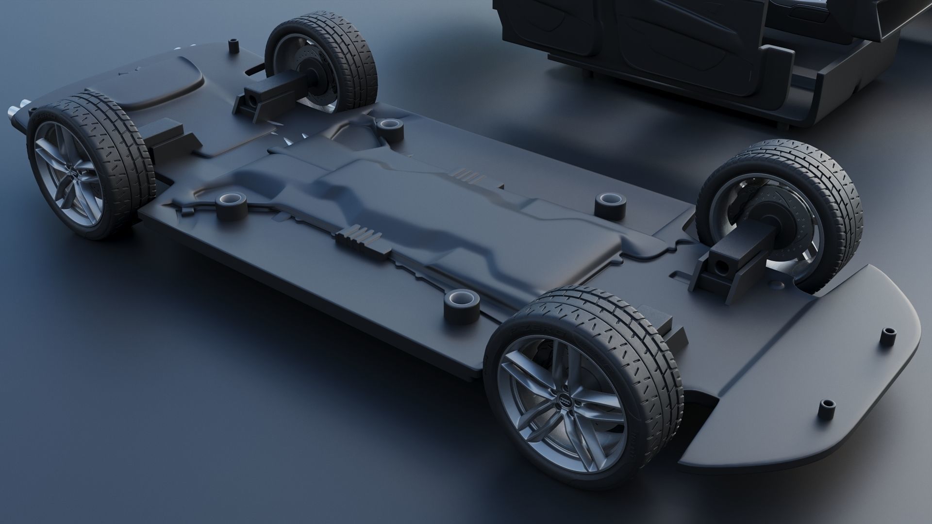 Audi S6 Avant 2016 3D print model_23