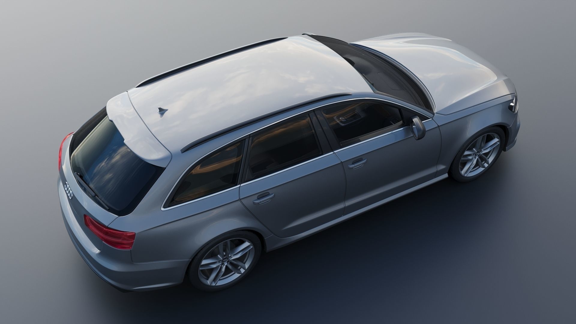 Audi S6 Avant 2016 3D print model_7