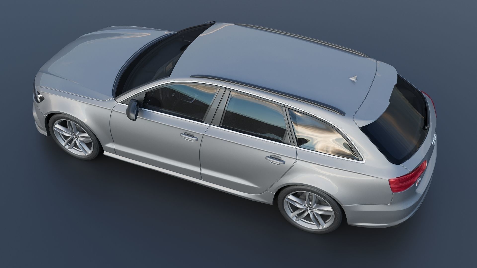 Audi S6 Avant 2016 3D print model_4