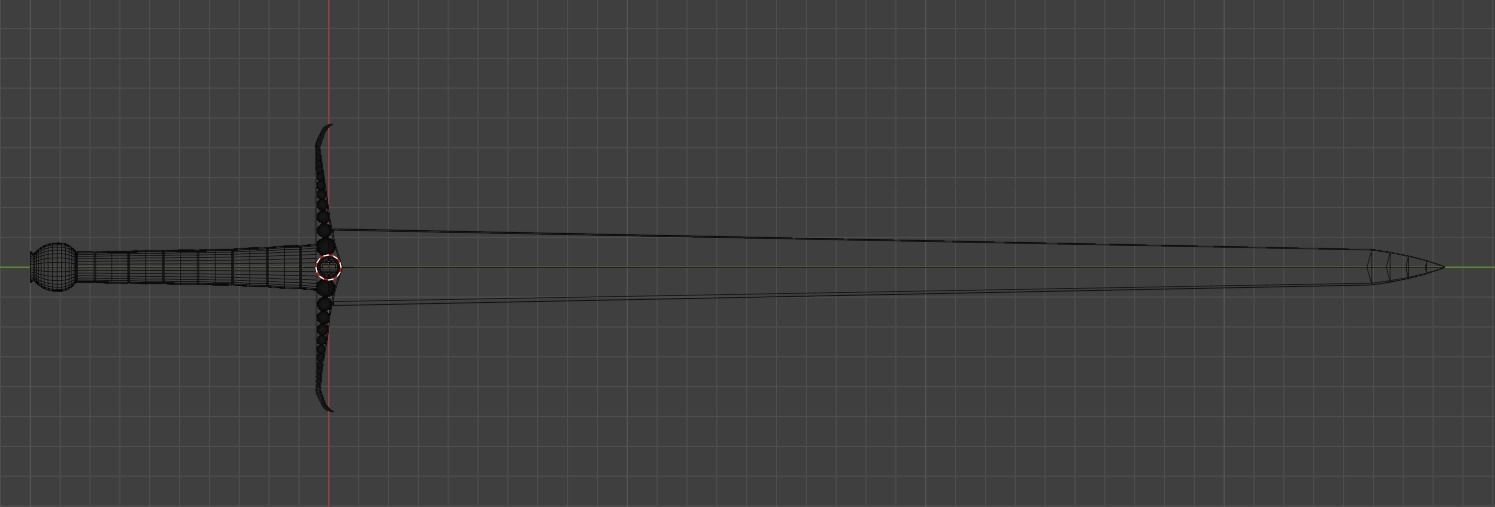 Sword 3D model_2