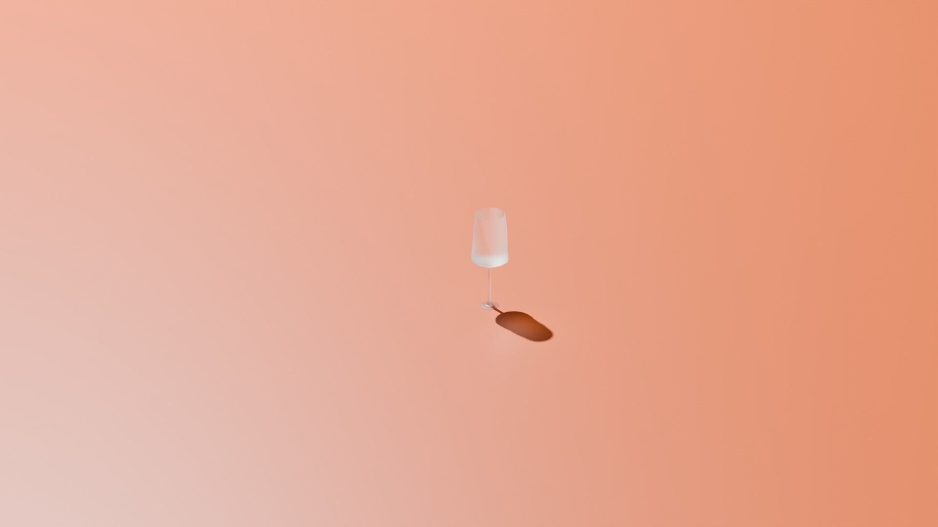 Glass Goblet 3D model_2