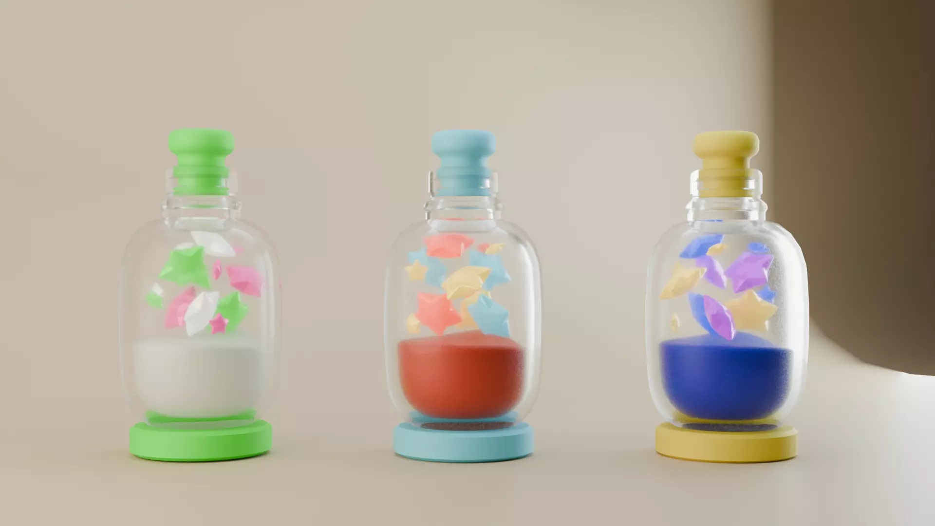 Vase Star Free 3D model