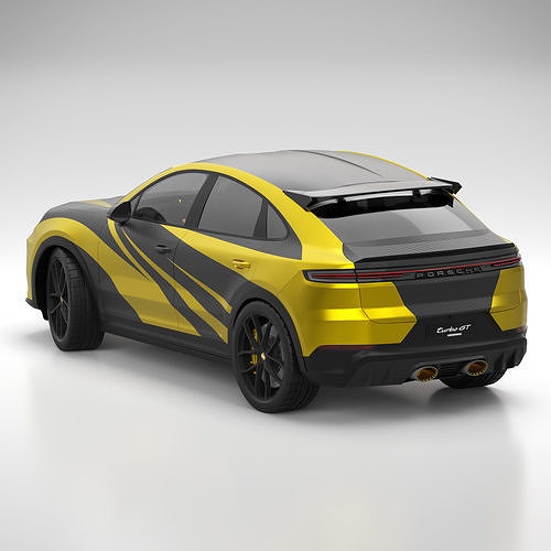 Porsche Cayenne Turbo GT 2024 - WrapDesignA 3D model 2