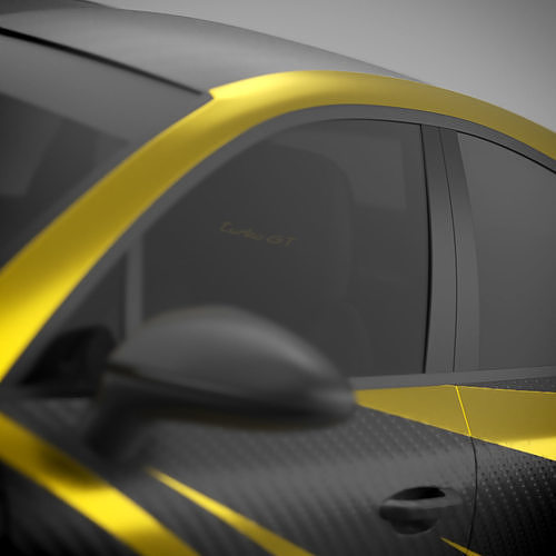 Porsche Cayenne Turbo GT 2024 - WrapDesignA 3D model 6