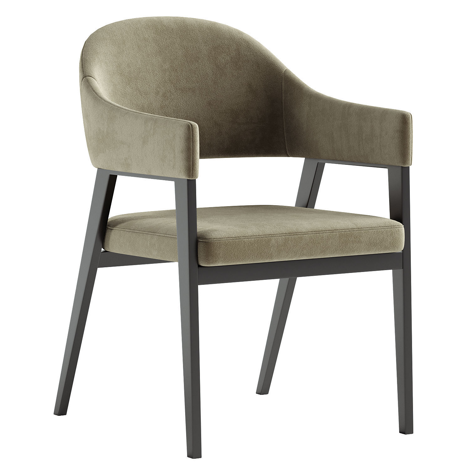 Adele Counter Stool and Adele Dining Chair 3D model_3