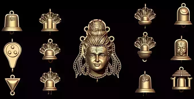 LINGA  12 SHIVA JYOTILING 