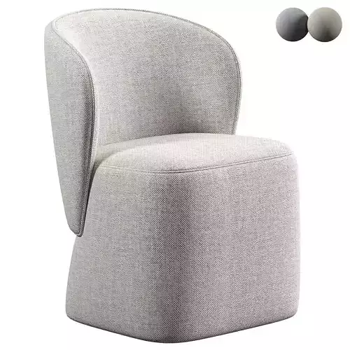 Larson Rolling Castered Dining Chair