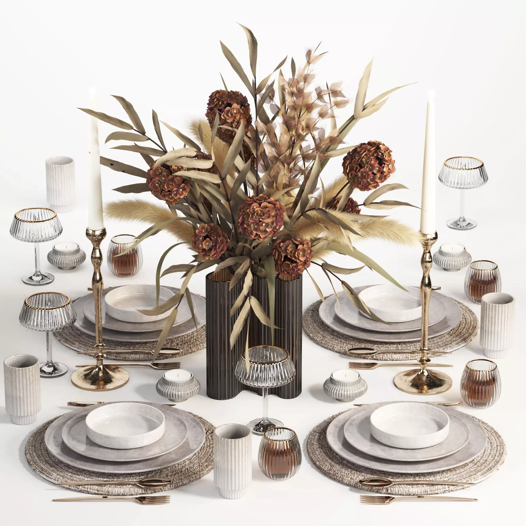 tableware set20 3D model_0