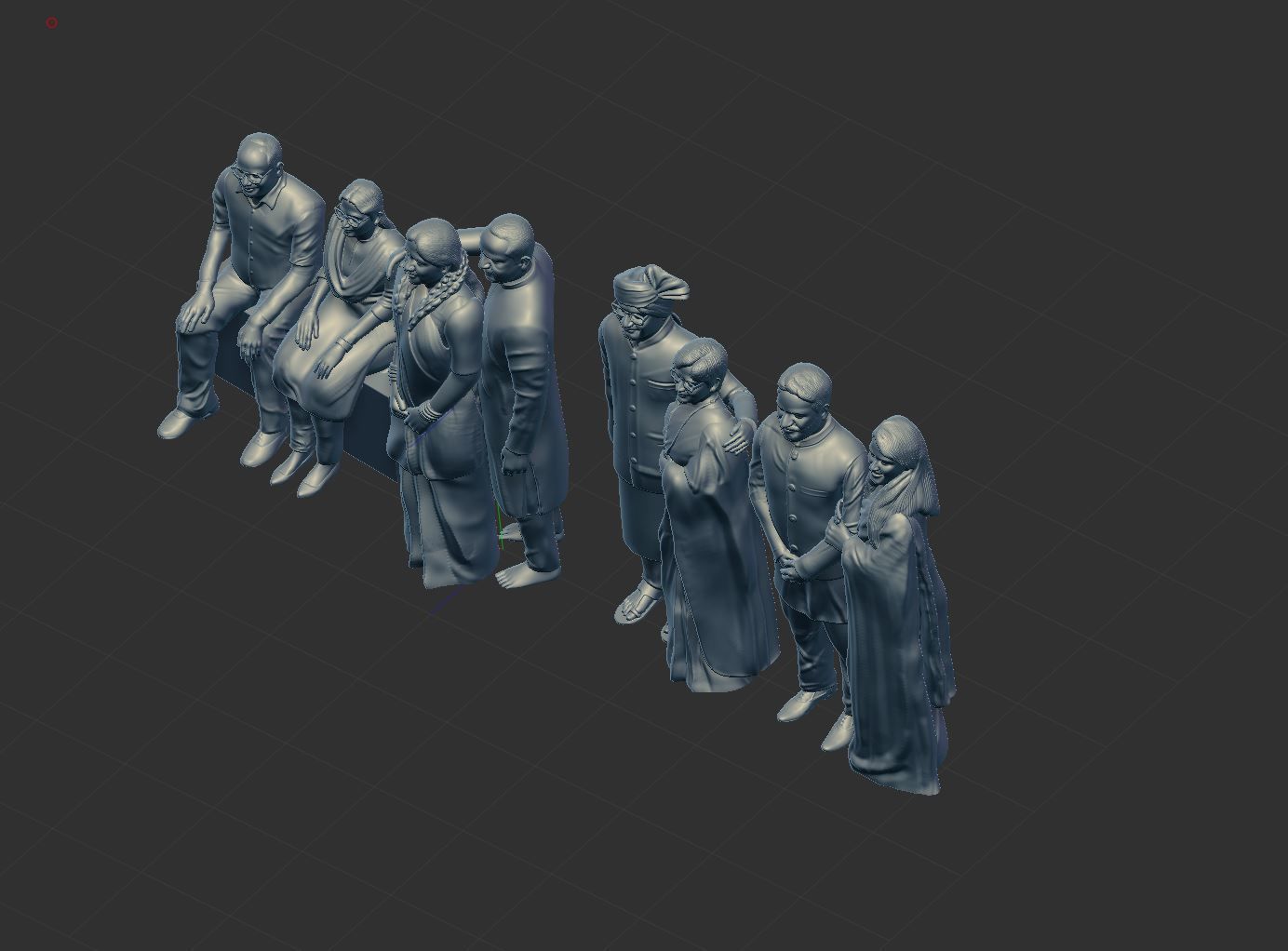 couple  3D print model_7