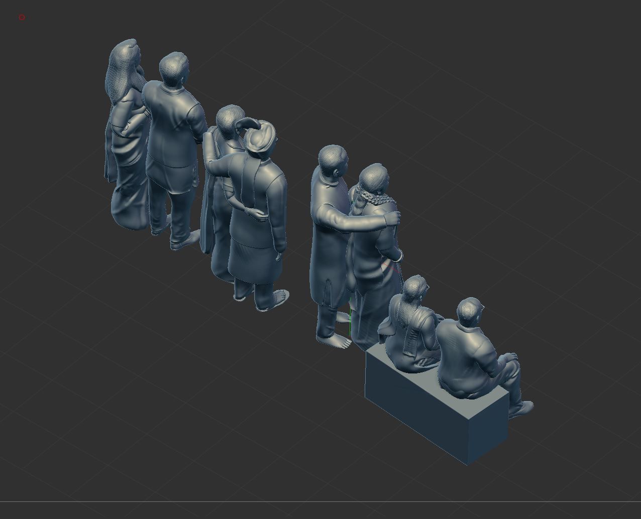 couple  3D print model_4