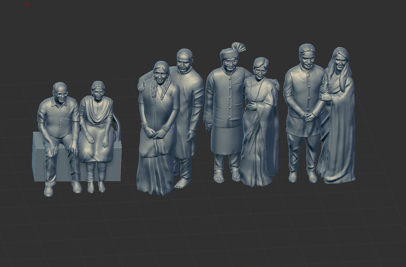 couple  3D print model_3