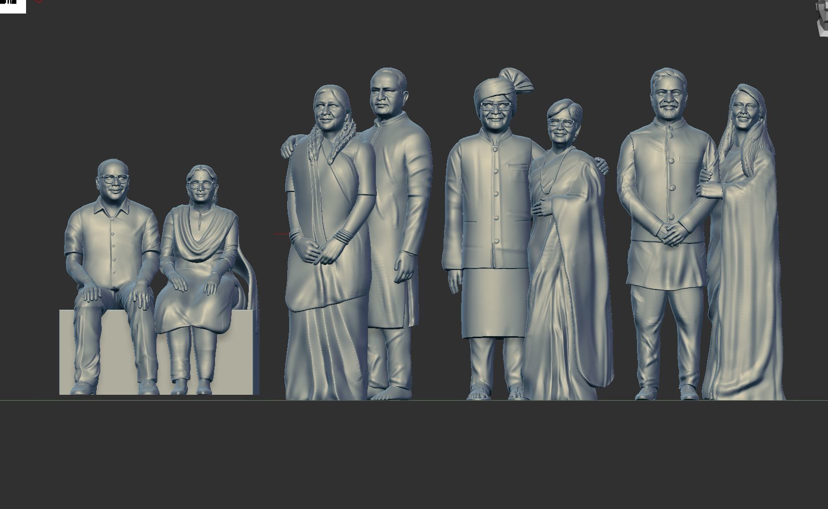 couple  3D print model_2