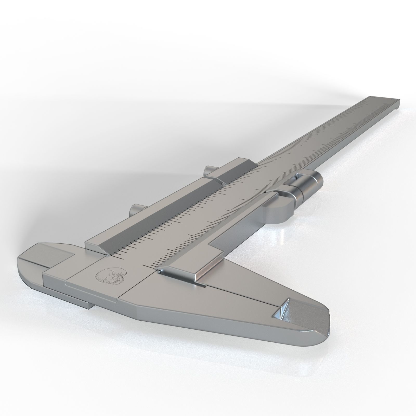 Vernier Free 3D model_1