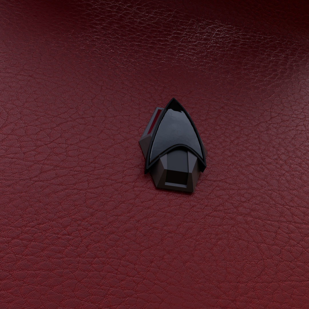 Star Trek Combadge 3D print model_3