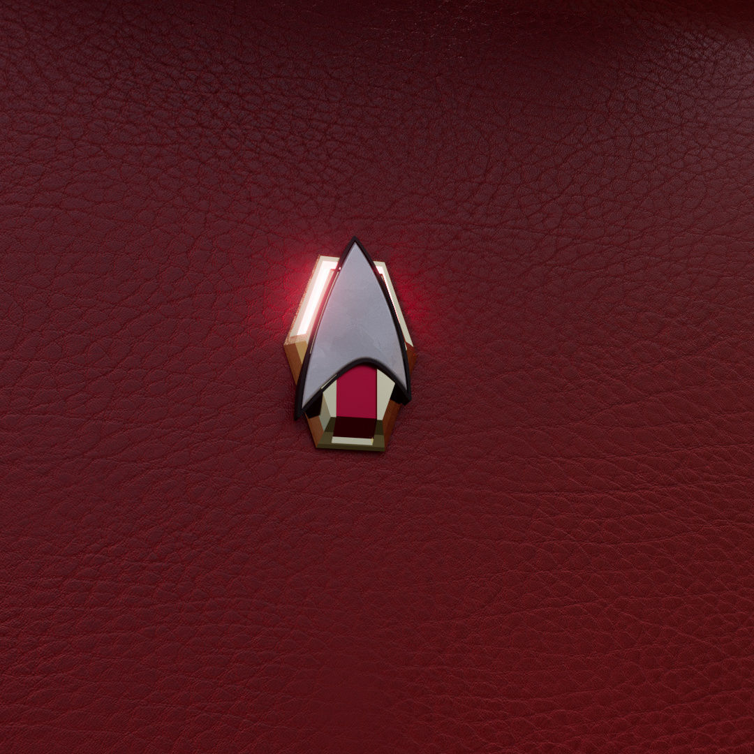 Star Trek Combadge 3D print model_6