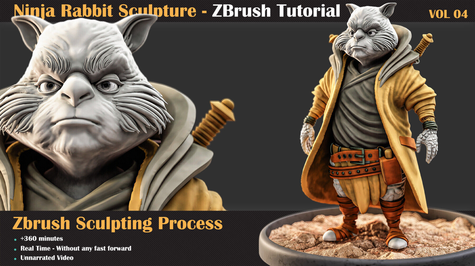 875 min Character ZBrush Modeling Tutorial   3D model_2
