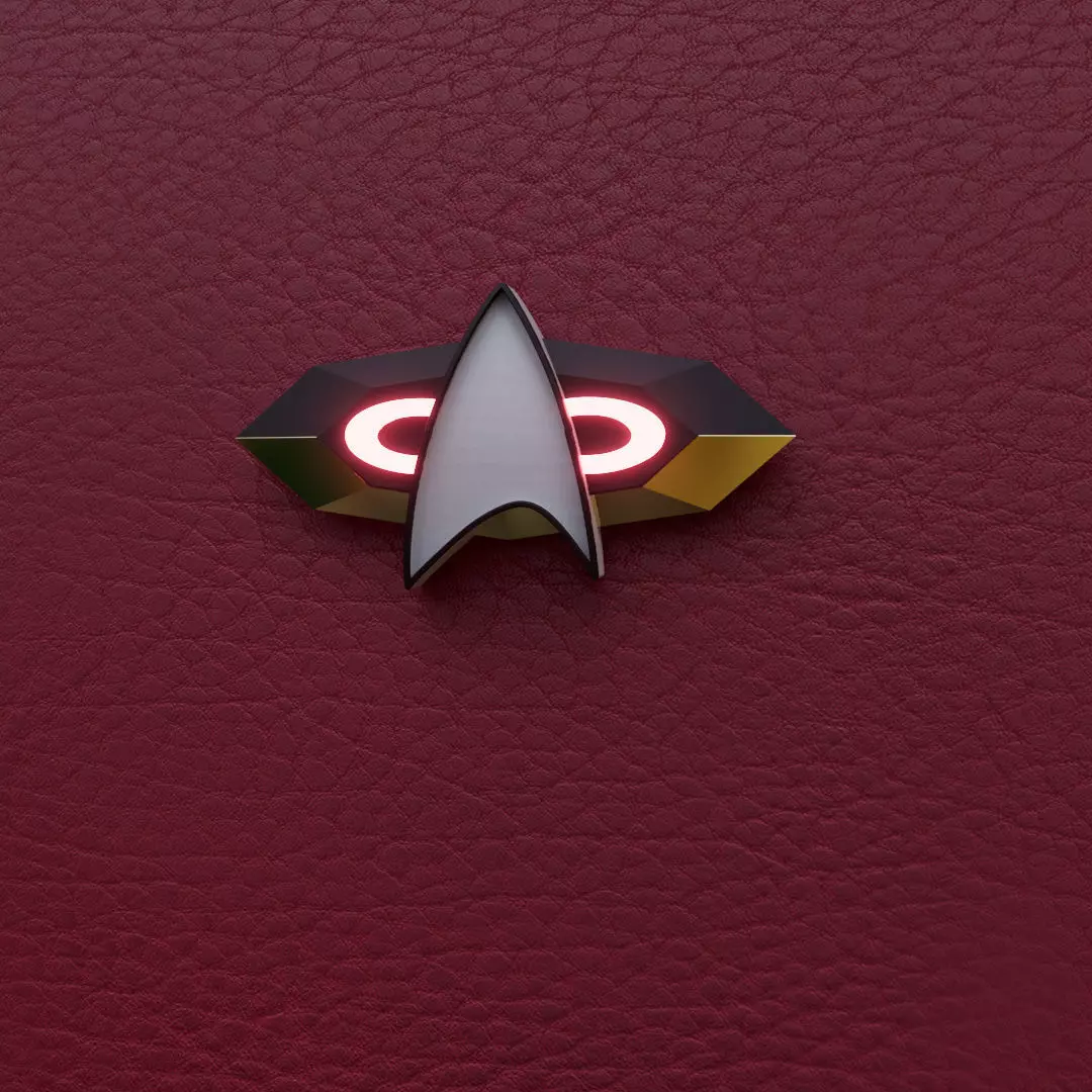Star Trek Combadge 3D print model_0
