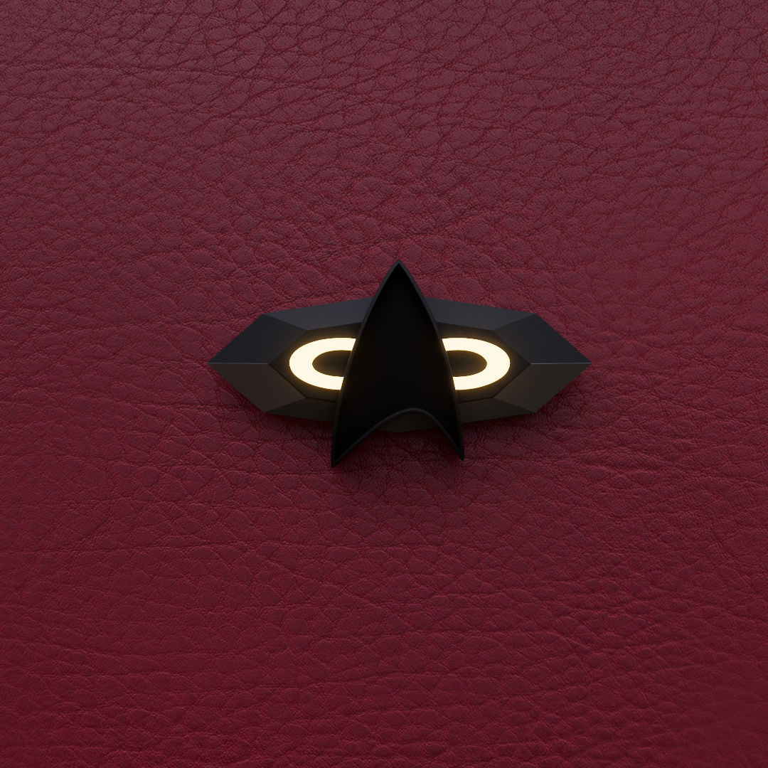 Star Trek Combadge 3D print model_5
