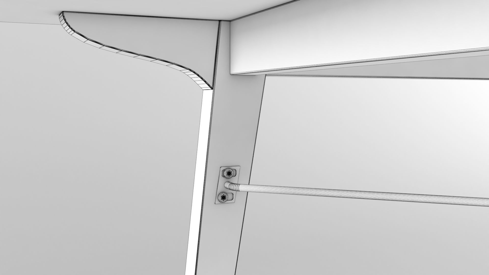 Miles Dining Table - Castlery 3D model_8