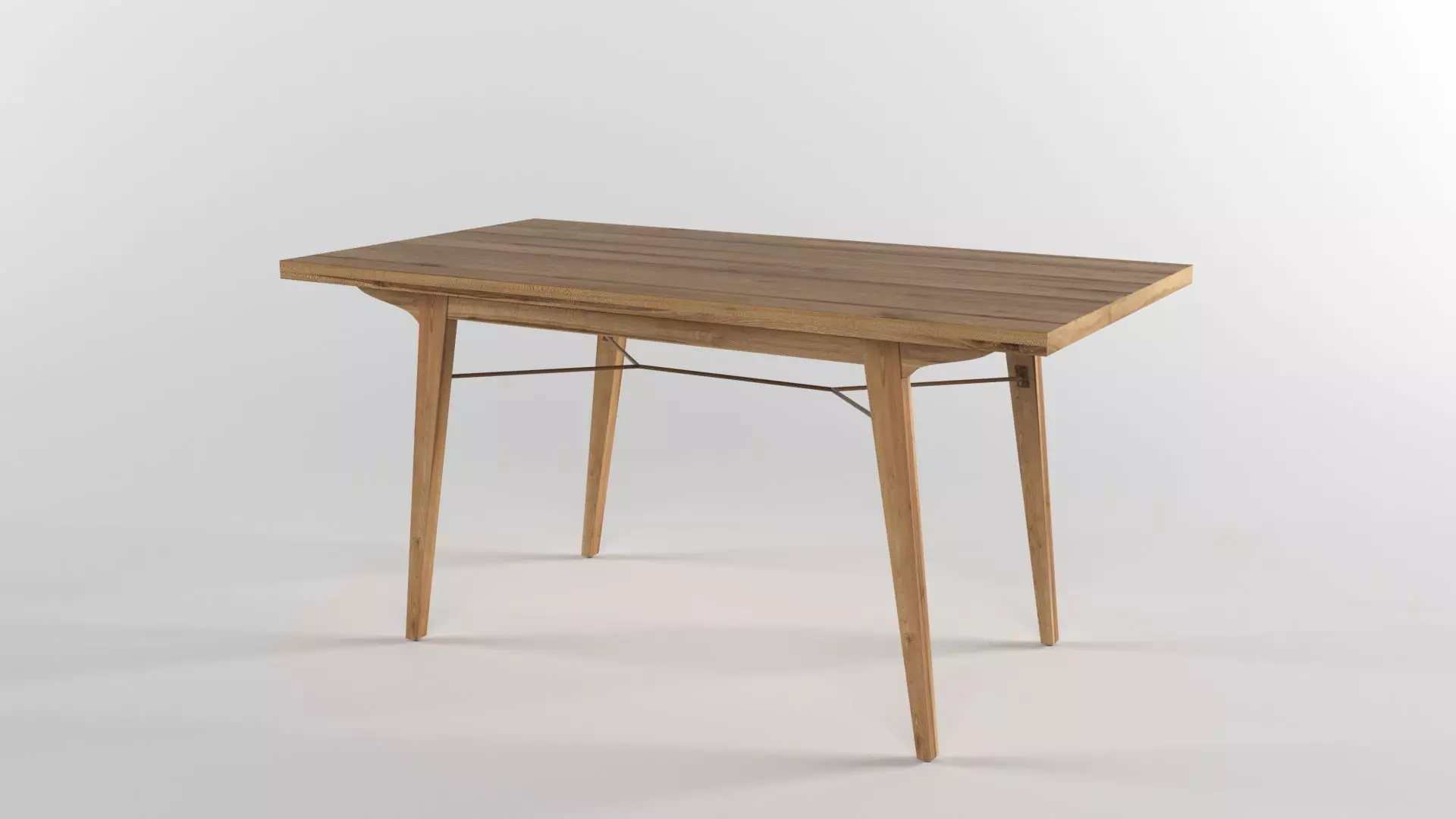 Miles Dining Table - Castlery 3D model_0
