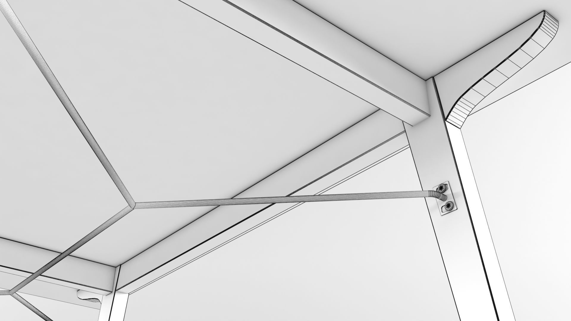 Miles Dining Table - Castlery 3D model_9