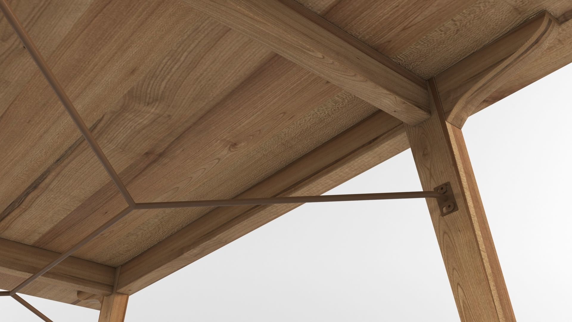 Miles Dining Table - Castlery 3D model_3