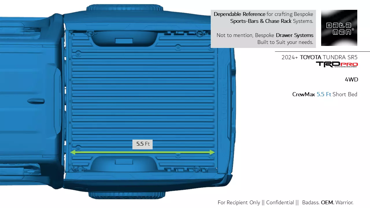 2024 2025 TOYOTA Tundra TRD Pro 3D Scan Front Chassis Mounts 3D model_10