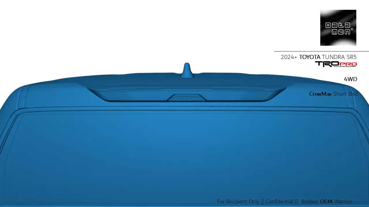 2024 2025 TOYOTA Tundra TRD Pro 3D Scan Front Chassis Mounts 3D model_8