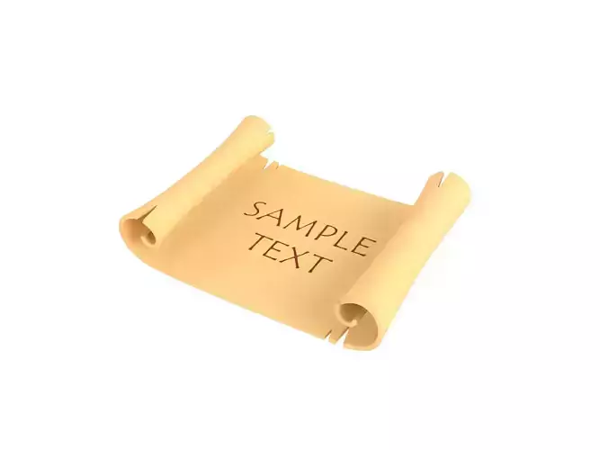 Prop304 Scroll Paper