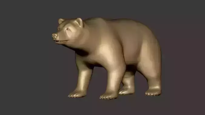 Bear - 3D model BaseMesh