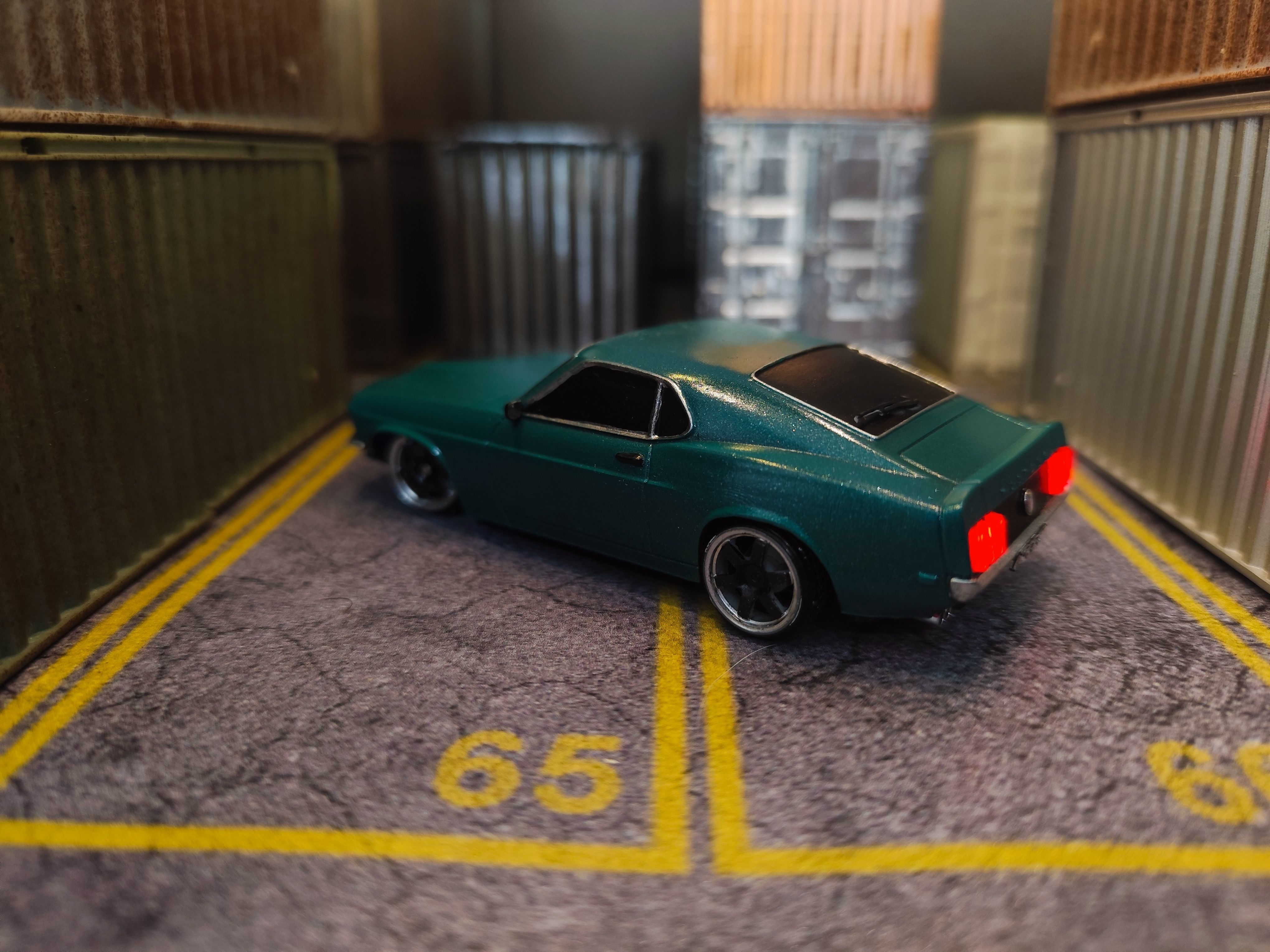 STURMKIND MUSTANG FASTBACK 3D print model_1