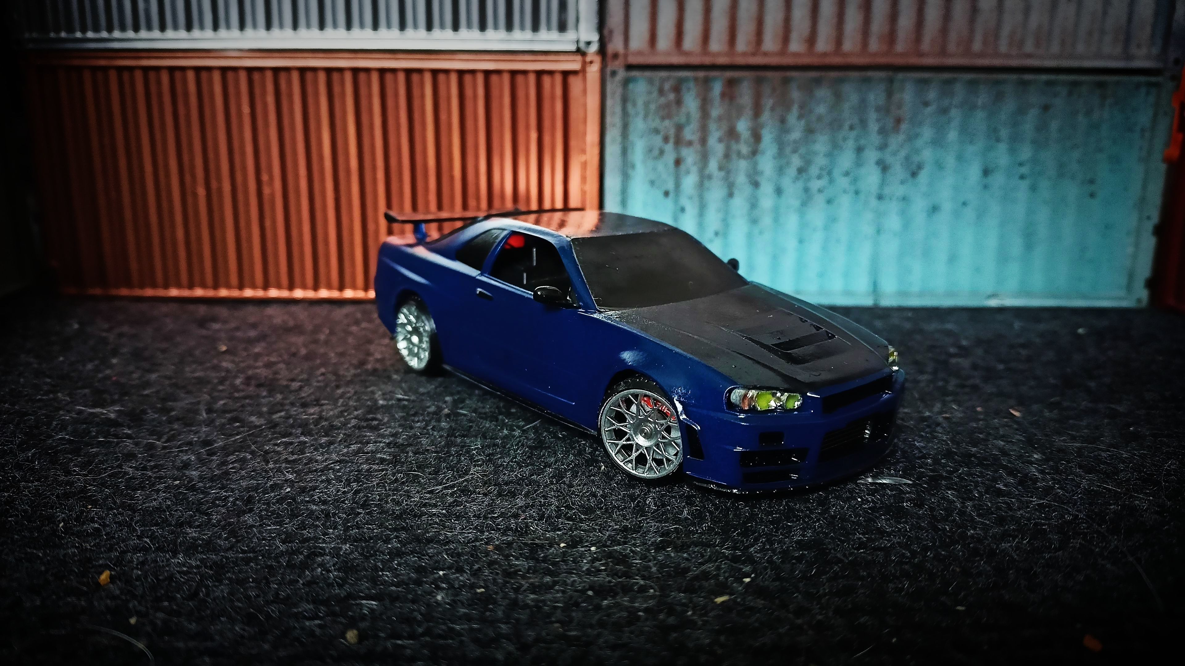 STURMKIND SKYLINE R34 3D print model_9