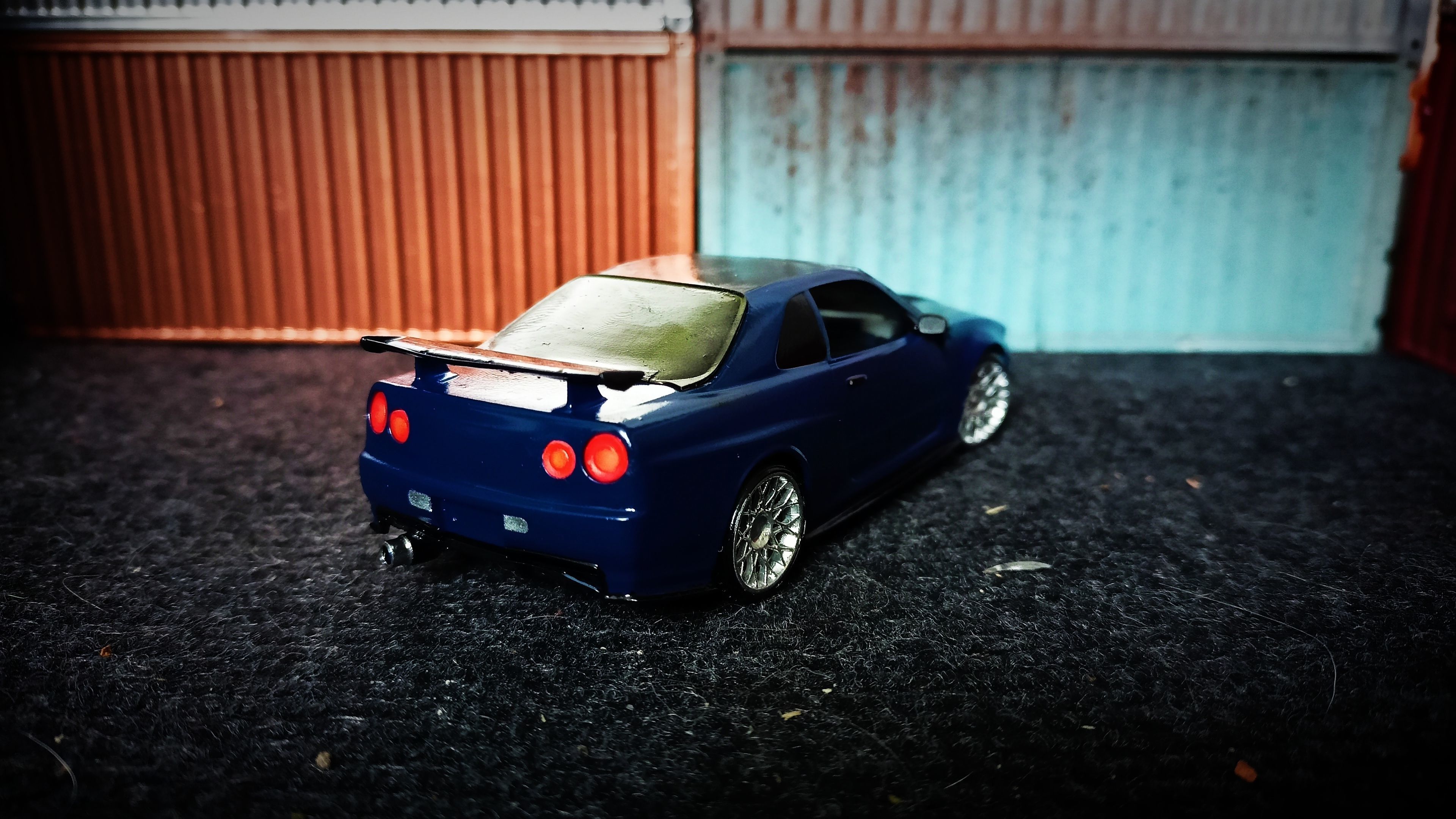 STURMKIND SKYLINE R34 3D print model_3