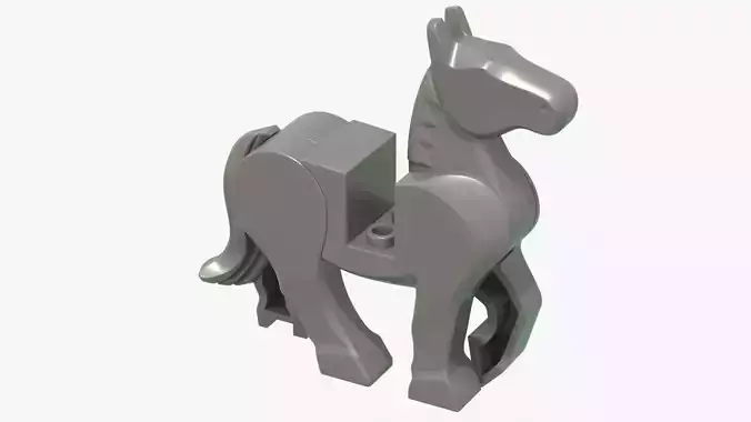 Lego Horse 3D model