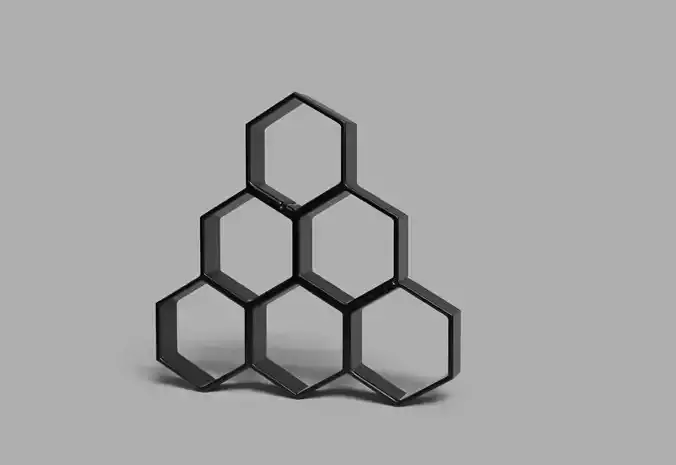 Hexagonal decor