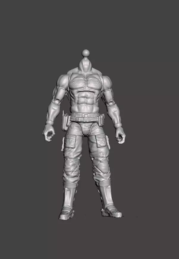 G I JOE CLASSIFIED GUNG HO 3D SCAN 3D print model_0