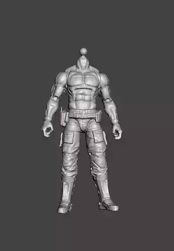 G I JOE CLASSIFIED GUNG HO 3D SCAN