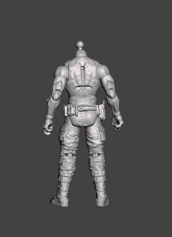 G I JOE CLASSIFIED GUNG HO 3D SCAN 3D print model_1